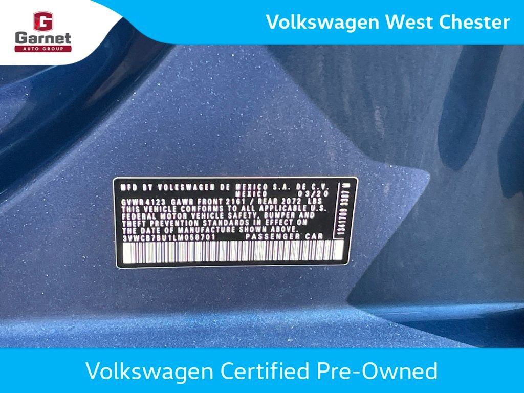 Used 2020 Volkswagen Jetta S w/ Driver Assistance Package FWD image 21