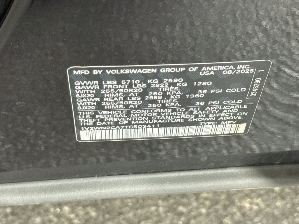 Used 2026 Volkswagen Atlas SE FWD image 39