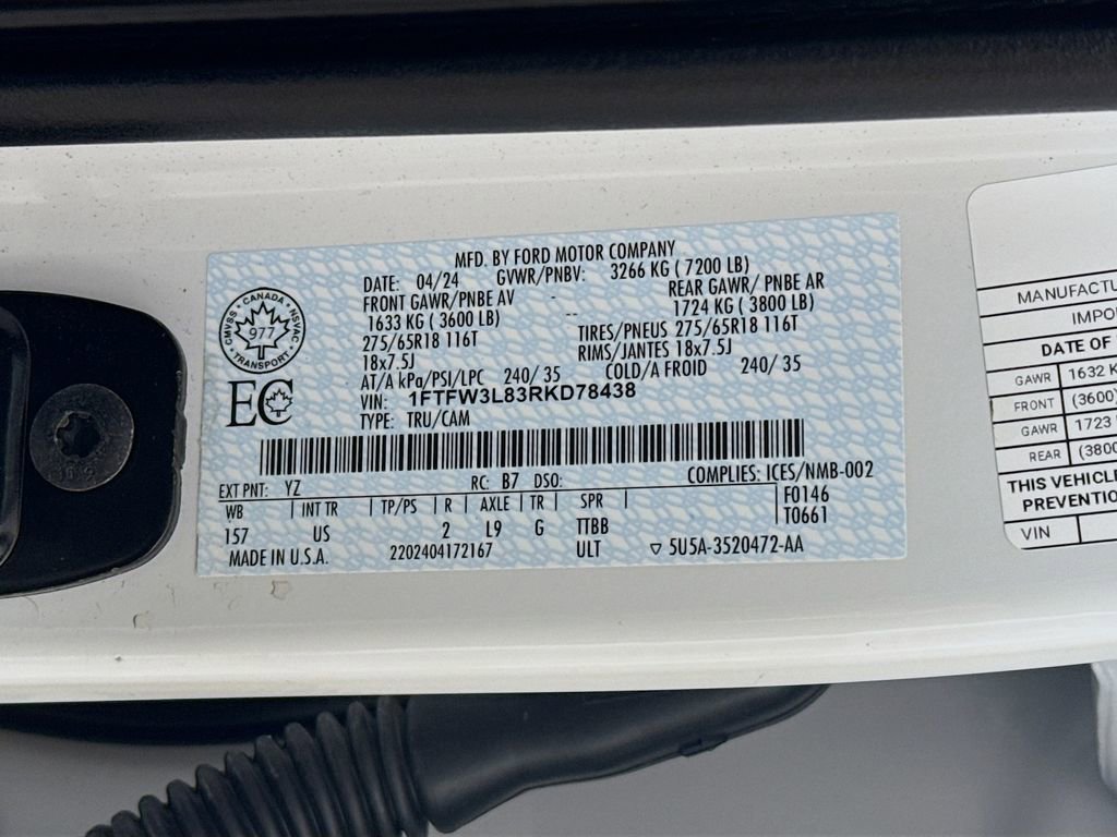 Used 2024 Ford F150 XLT w/ Equipment Group 302A MID image 34