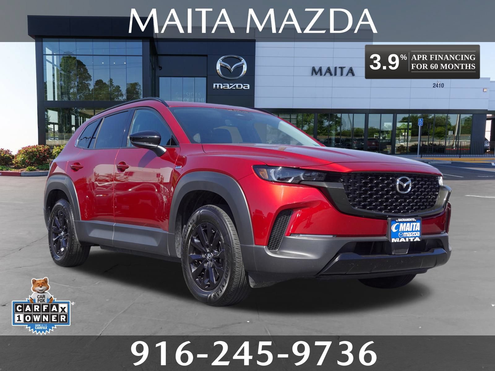 Certified 2025 MAZDA CX-50 AWD 2.5 Hybrid w/ Premium Pkg image 1