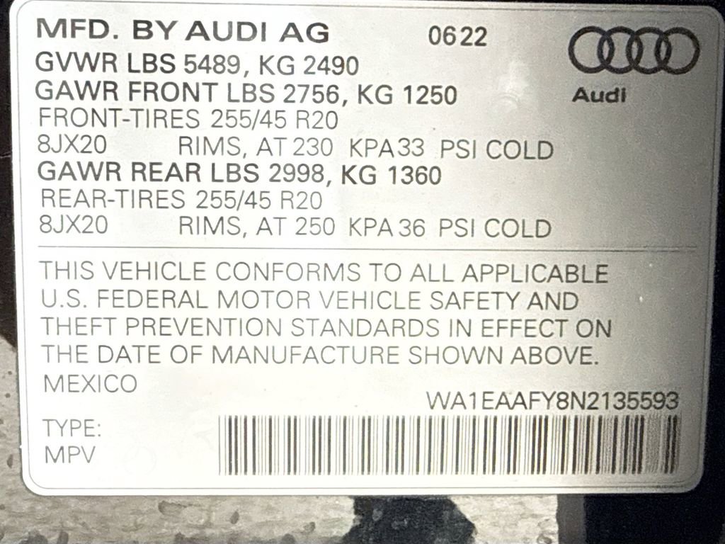 Used 2022 Audi Q5 2.0T Premium Plus AWD/4WD image 28