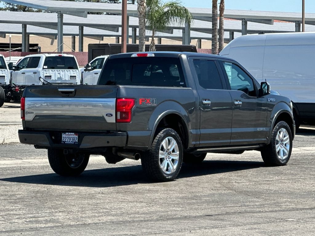 Certified 2018 Ford F150 Platinum w/ Equipment Group 701A Luxury AWD/4WD image 3