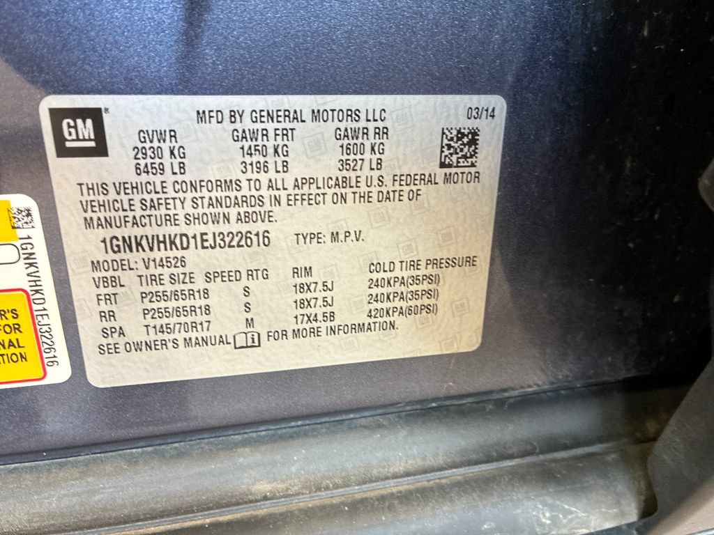 Used 2014 Chevrolet Traverse LT AWD/4WD image 29