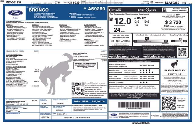 Used 2025 Ford Bronco Big Bend AWD/4WD image 22