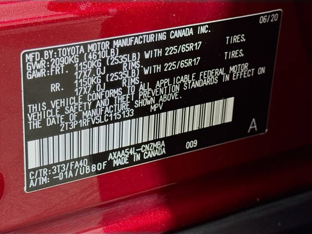 Certified 2020 Toyota RAV4 XLE w/ Convenience Package AWD/4WD image 17