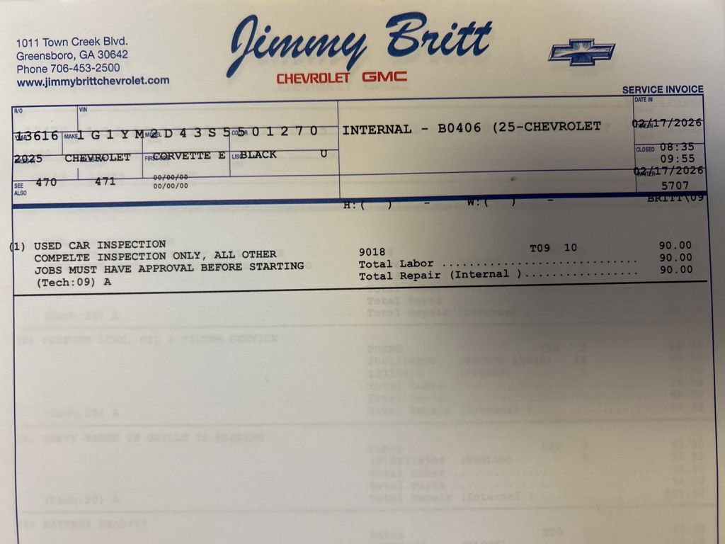 Used 2025 Chevrolet Corvette E-Ray image 19