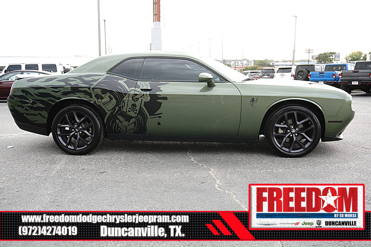 Certified 2023 Dodge Challenger SXT w/ Blacktop Package RWD image 6