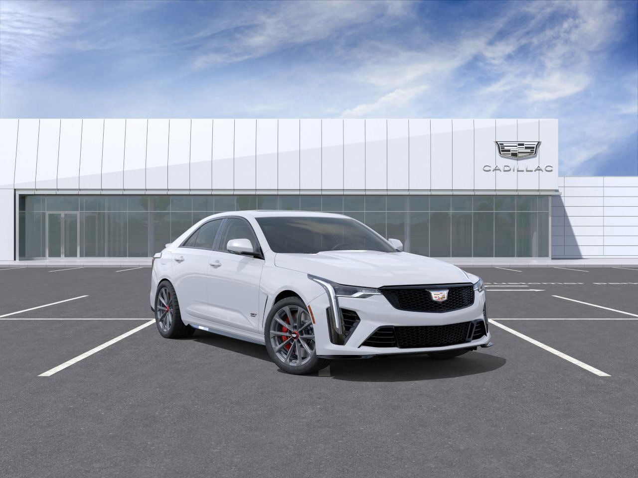 New 2026 Cadillac CT4 V Blackwing w/ LPO, Red Accent Package RWD image 33