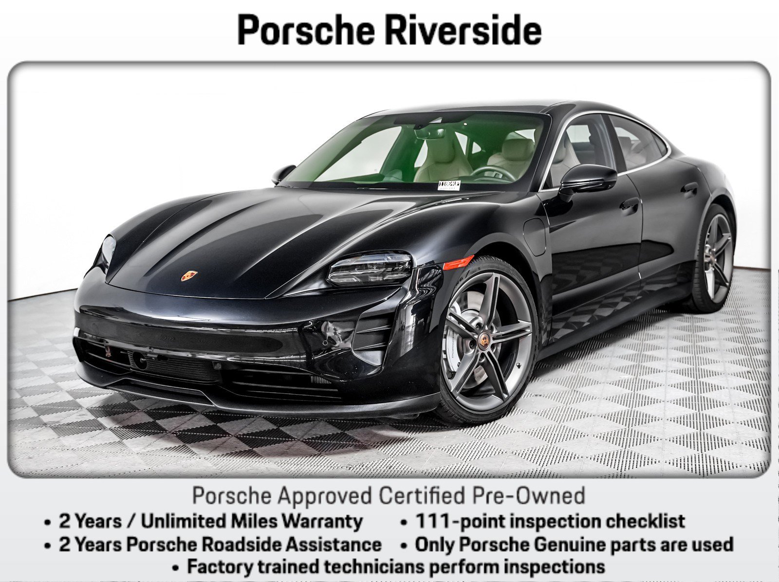 Certified 2023 Porsche Taycan 4S AWD/4WD image 1