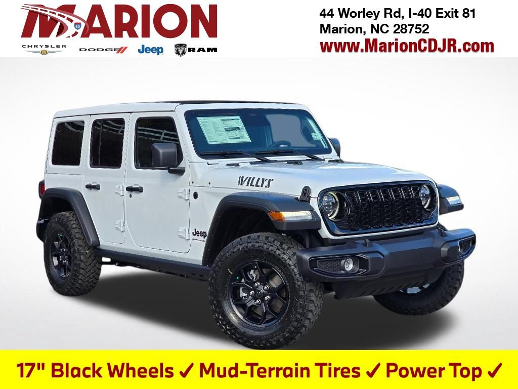 New 2026 Jeep Wrangler Unlimited Sport