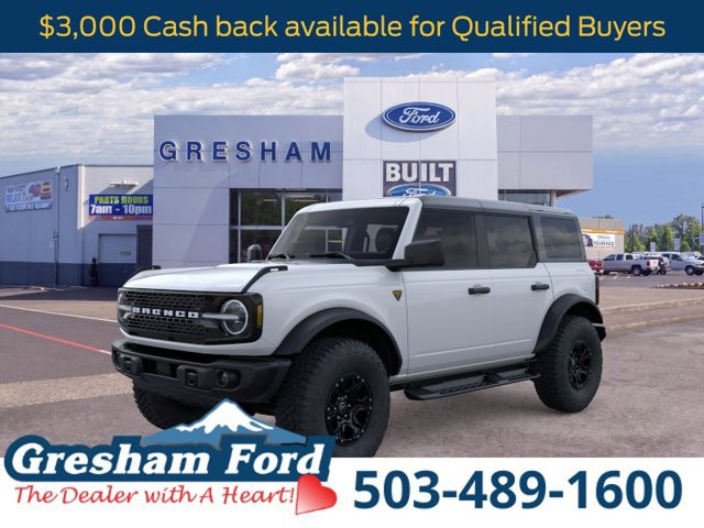 New 2026 Ford Bronco Badlands w/ Wildtrak Package AWD/4WD 360° Tour