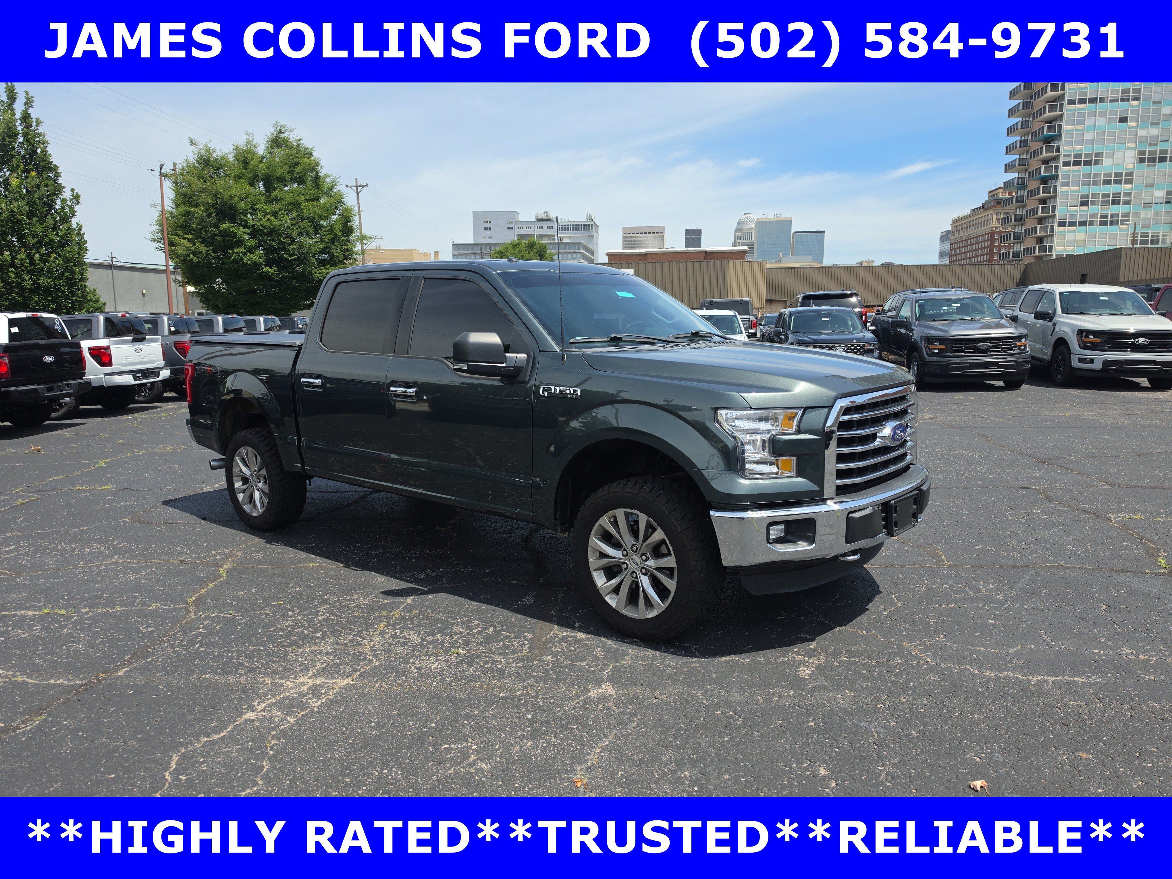 Used 2015 Ford F150 XLT w/ Equipment Group 301A Mid AWD/4WD image 3