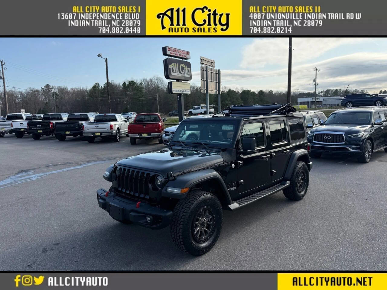 Used 2021 Jeep Wrangler Unlimited Sport AWD/4WD image 39