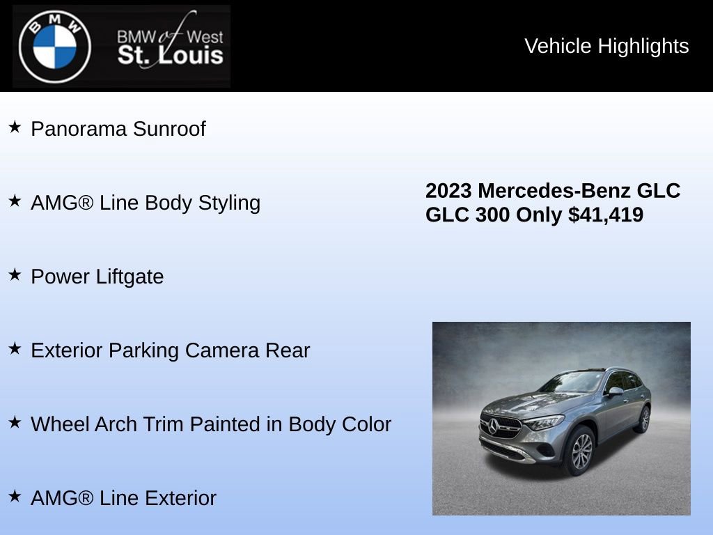 Used 2023 Mercedes-Benz GLC 300 4MATIC image 15