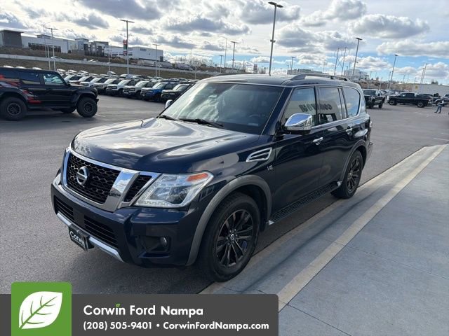 Used 2017 Nissan Armada Platinum w/ Captain Seat Package image 3