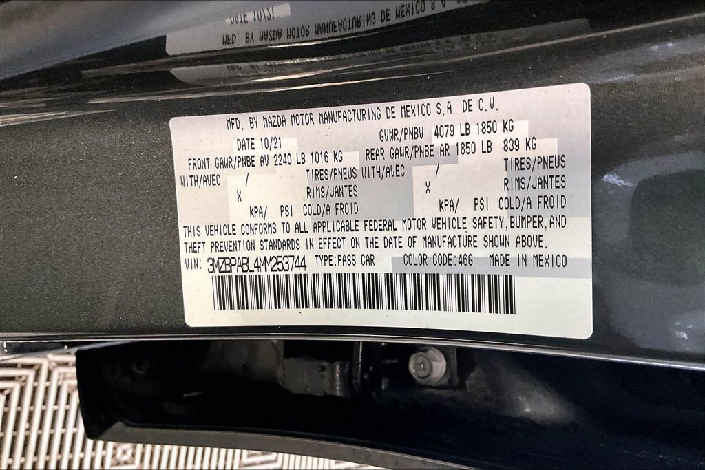 Used 2021 MAZDA MAZDA3 s FWD image 32