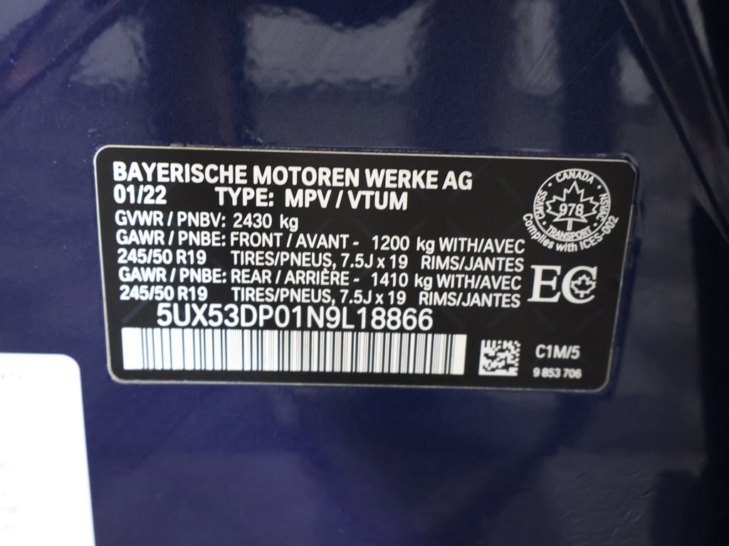 Used 2022 BMW X3 xDrive30i AWD/4WD image 60
