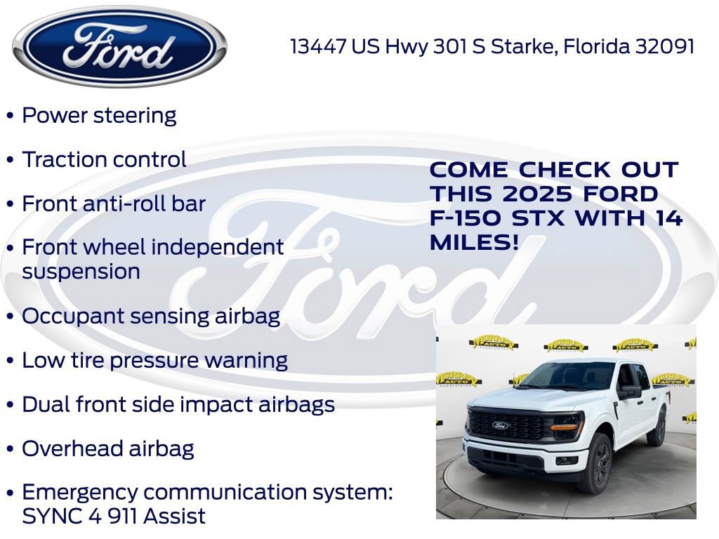 New 2025 Ford F150 STX w/ Equipment Group 200A image 20