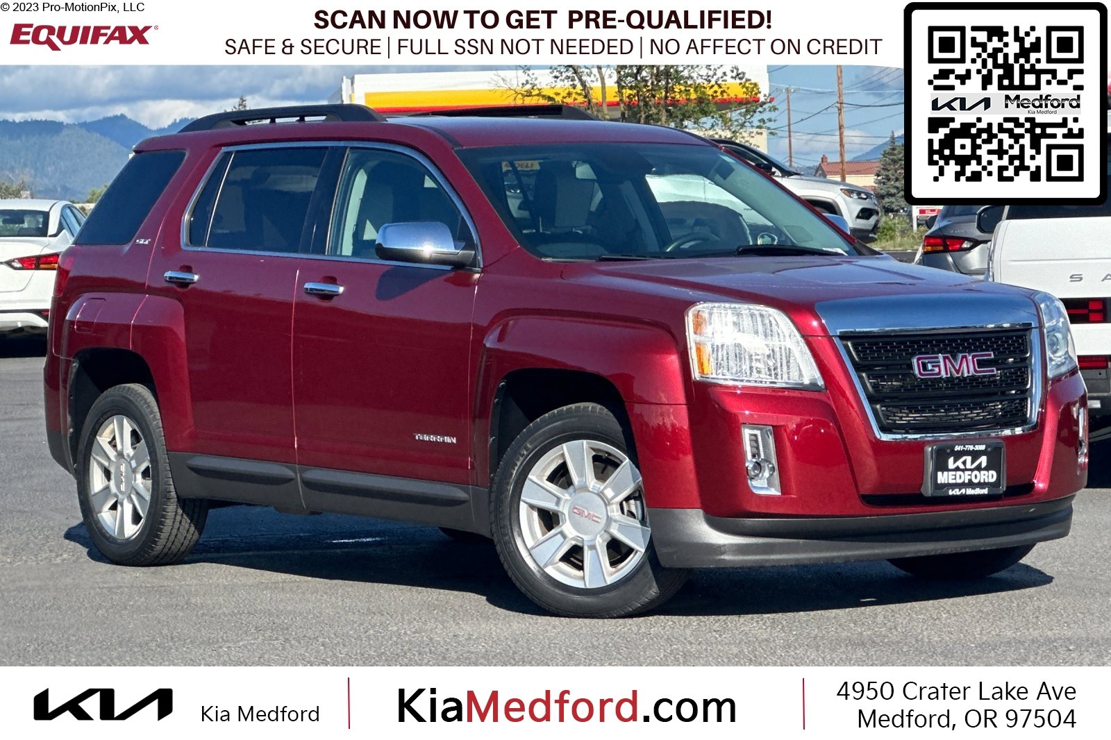Used 2012 GMC Terrain SLT w/ LPO, Chrome Package AWD/4WD image 1