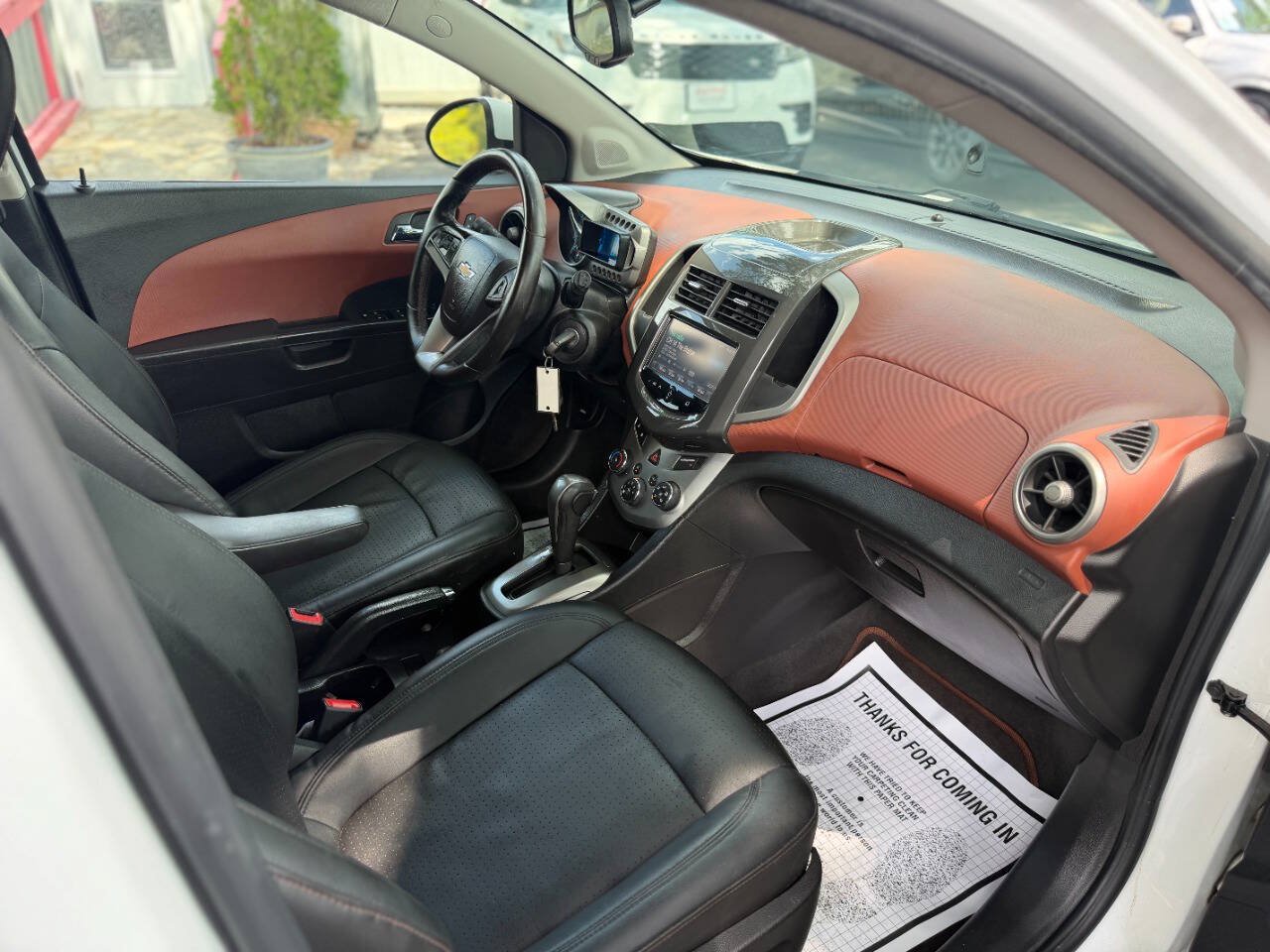 Used 2015 Chevrolet Sonic LTZ FWD image 16