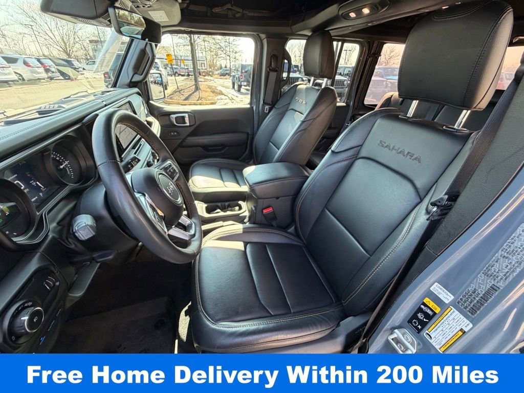 Used 2024 Jeep Wrangler Unlimited Sahara w/ Technology Group image 19