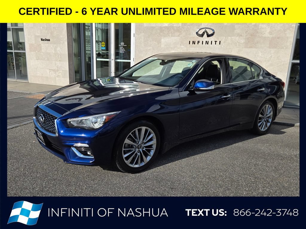 Certified 2023 INFINITI Q50 Luxe w/ Cargo Package AWD/4WD image 2