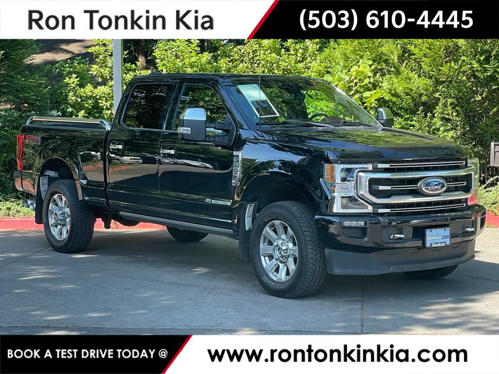 Used 2022 Ford F250 Platinum w/ FX4 Off-Road Package AWD/4WD image 1