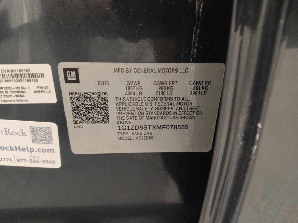 Used 2021 Chevrolet Malibu LT FWD image 33