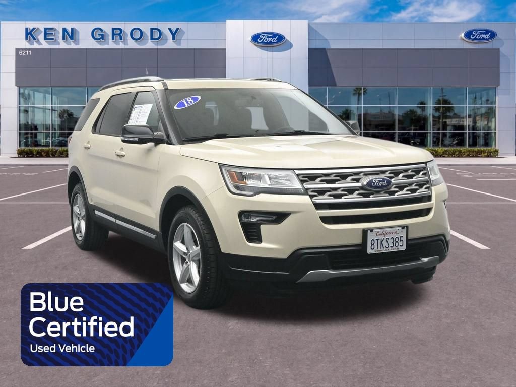 Certified 2018 Ford Explorer XLT w/ Equipment Group 201A