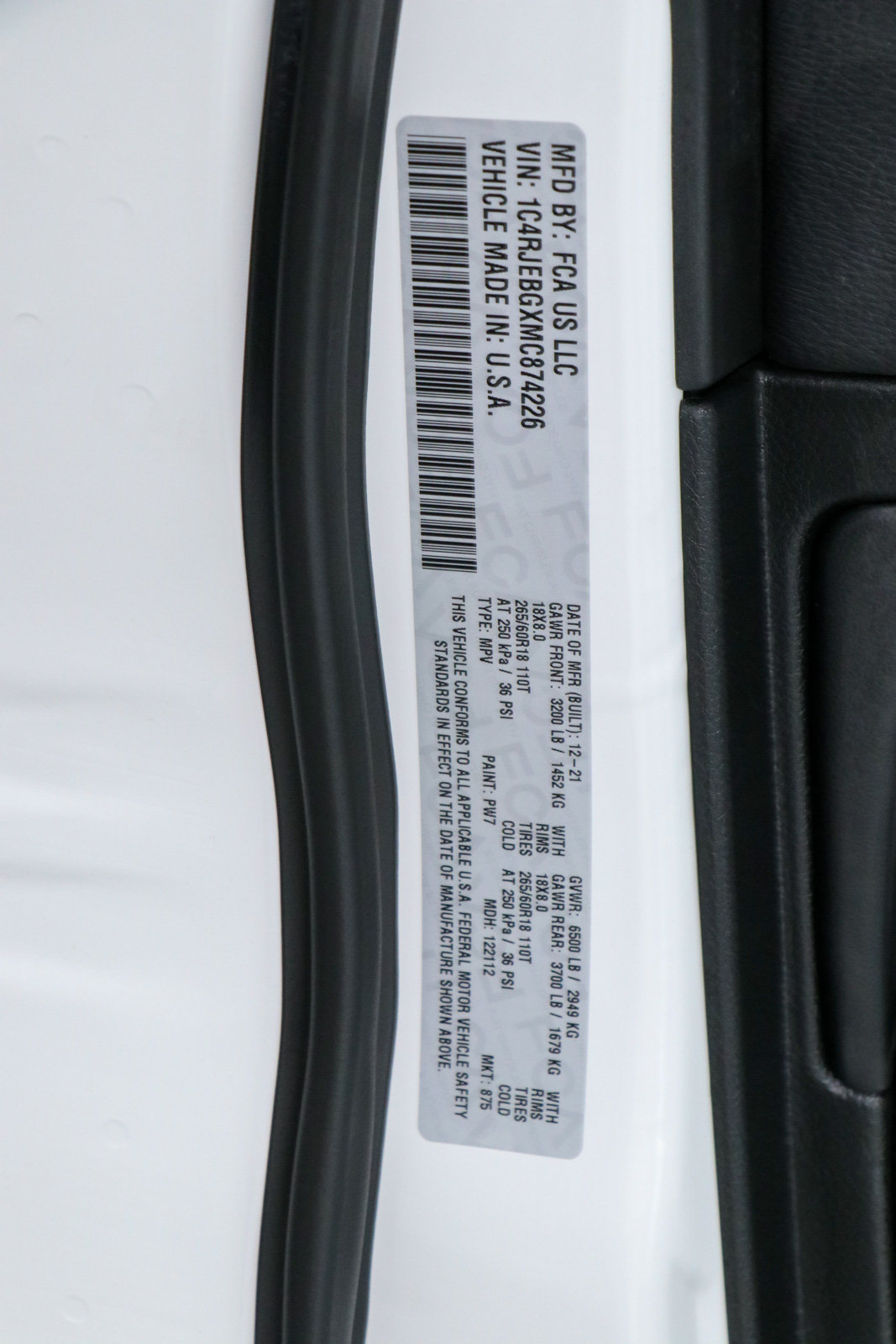 Used 2021 Jeep Grand Cherokee Limited RWD image 32