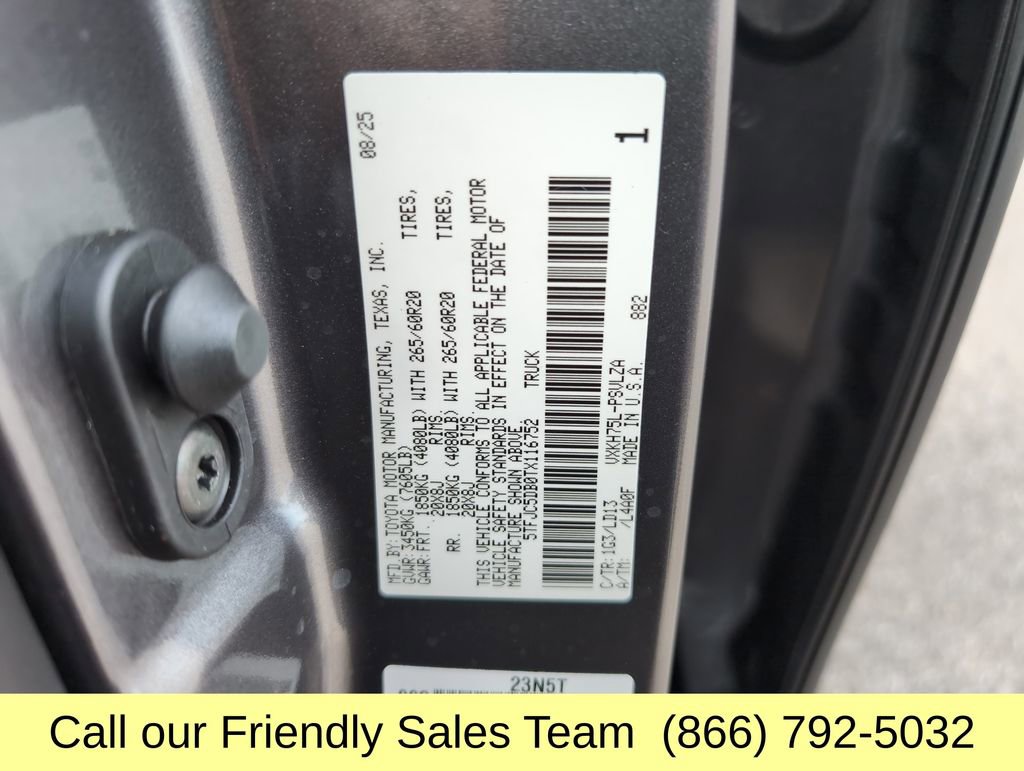 New 2026 Toyota Tundra Limited image 27