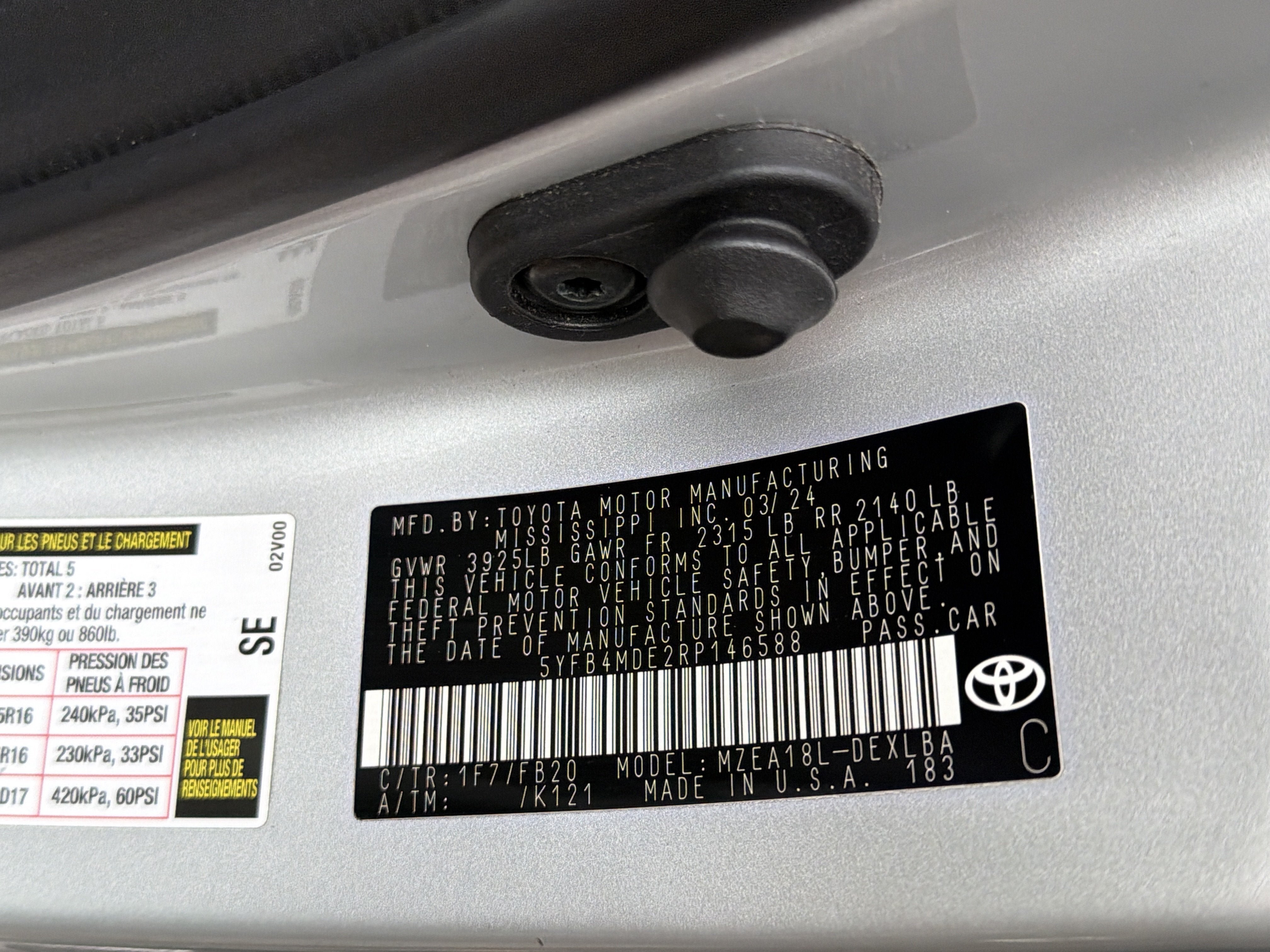 Used 2024 Toyota Corolla LE FWD image 21