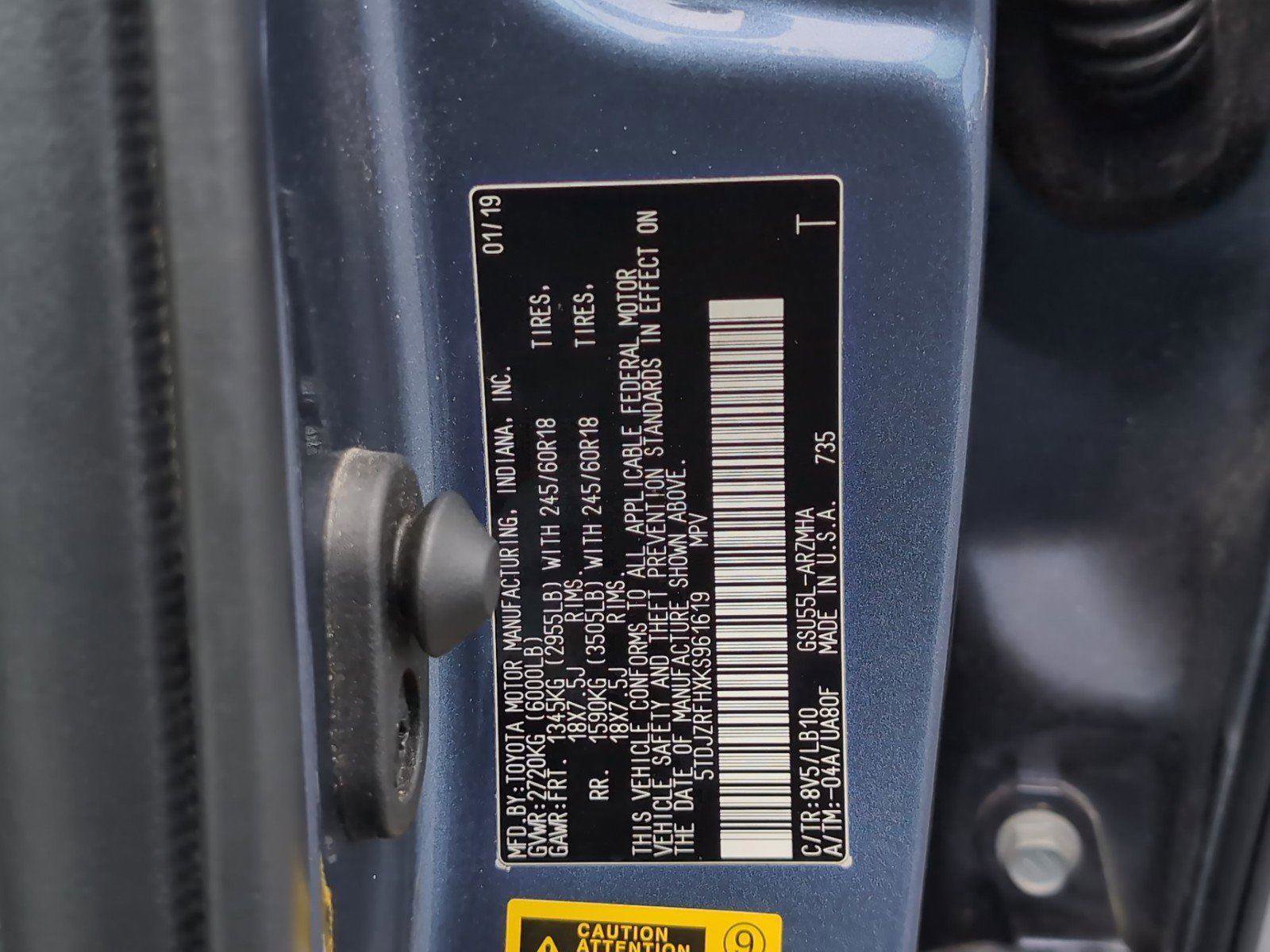 Used 2019 Toyota Highlander XLE AWD/4WD image 30