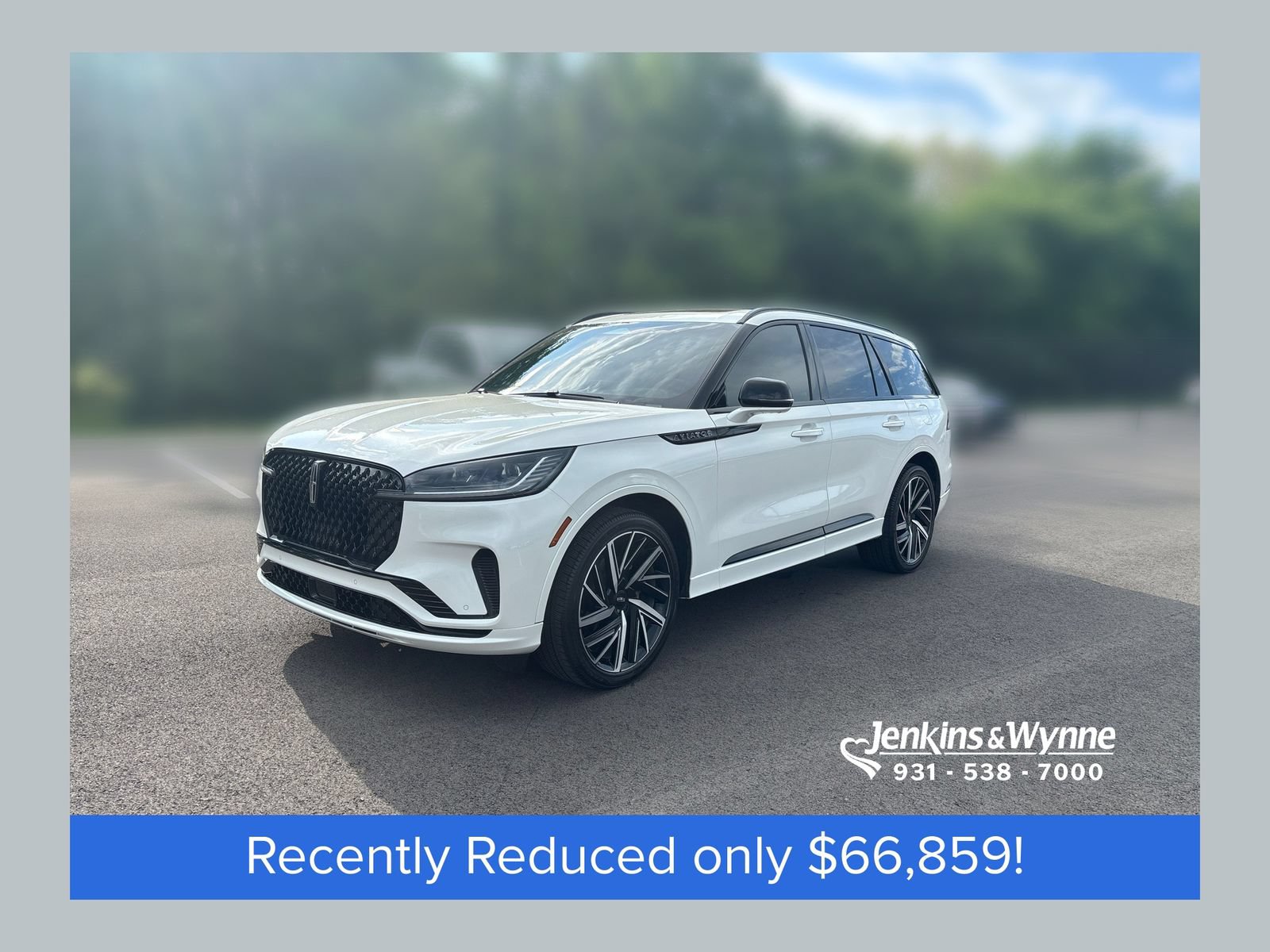 Used 2025 Lincoln Aviator Black Label w/ Jet Appearance Package