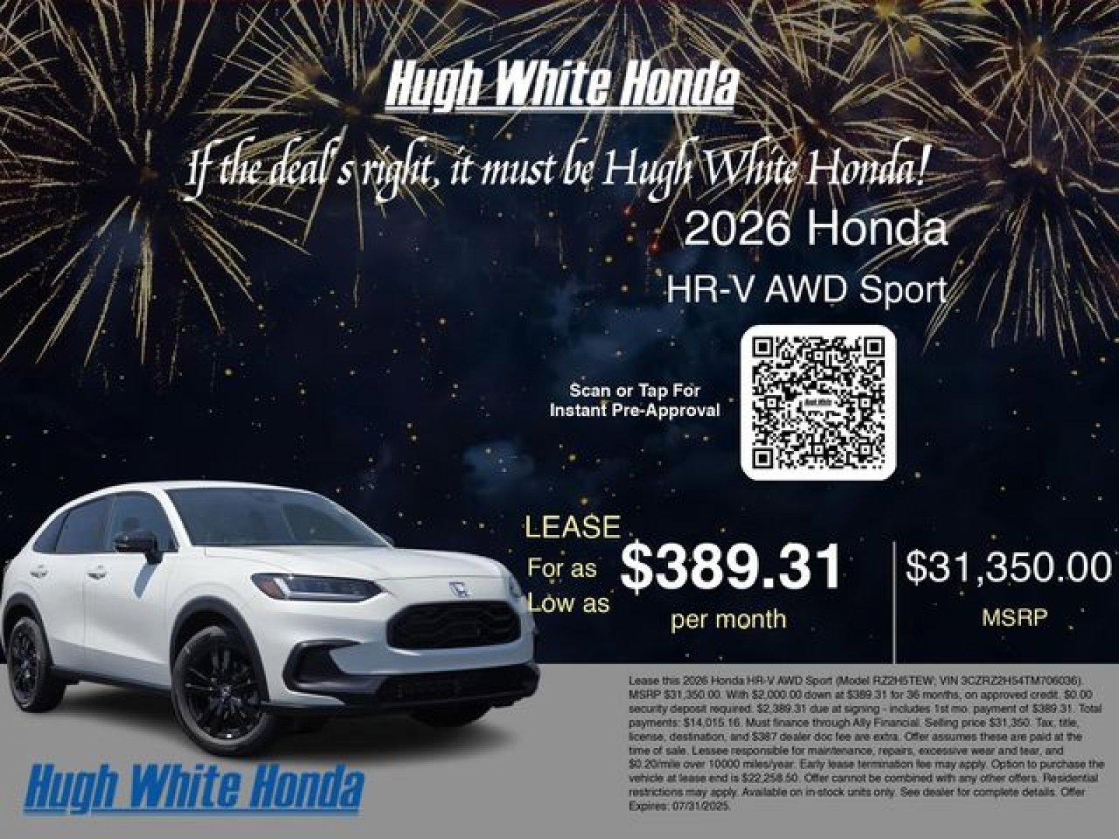 New 2026 Honda HR-V Sport image 4