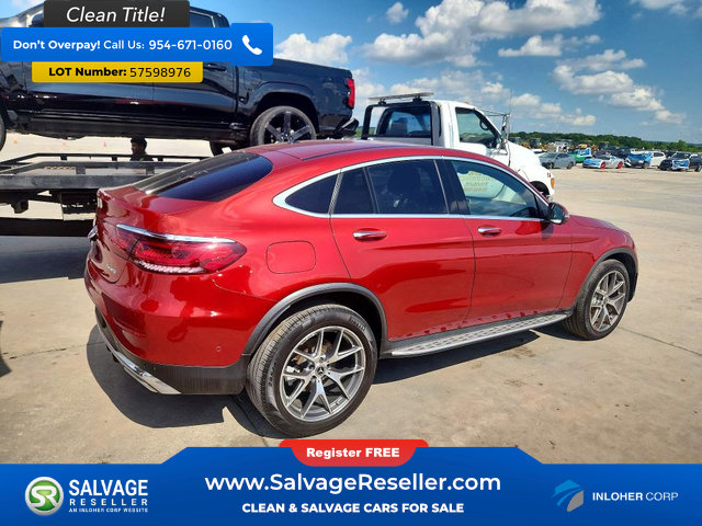 Used 2020 Mercedes-Benz GLC 300 4MATIC Coupe w/ AMG Line image 4