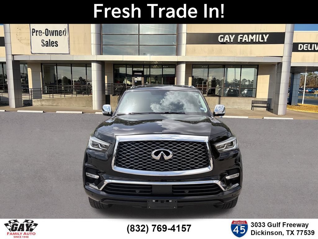 Used 2019 INFINITI QX80 Luxe w/ 22" Wheel Package AWD/4WD image 2
