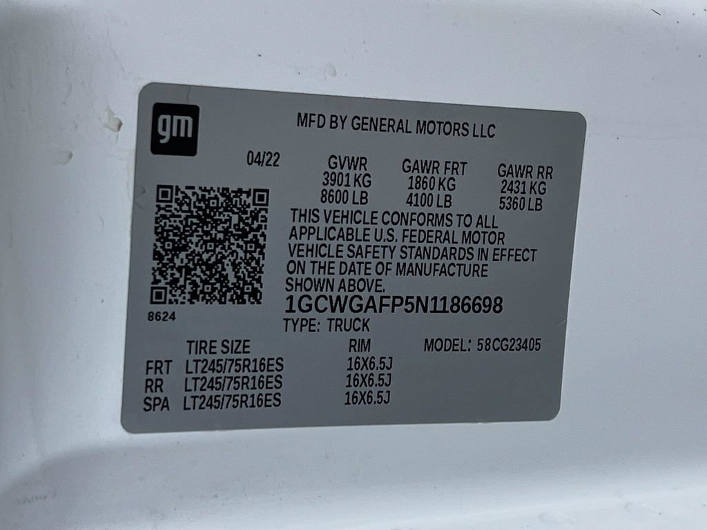 Used 2022 Chevrolet Express 2500 RWD image 29