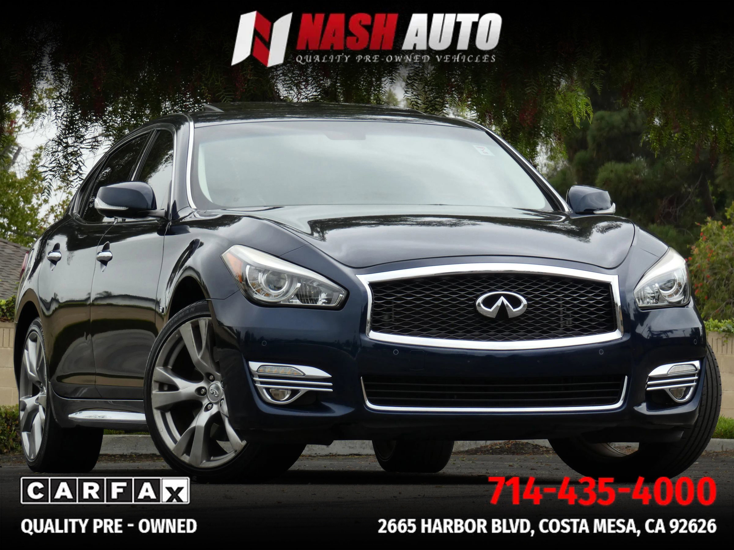 Used 2015 INFINITI Q70 L 3.7 w/ Deluxe Touring Package