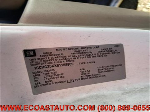 Used 2008 Chevrolet Express 3500 RWD image 7
