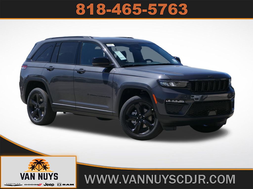 New 2025 Jeep Grand Cherokee Limited w/ Black Appearance Package