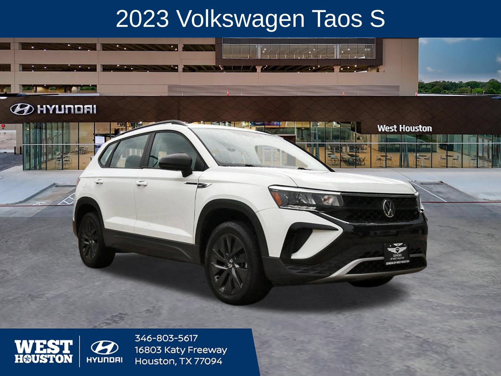 Used 2023 Volkswagen Taos S FWD image 1