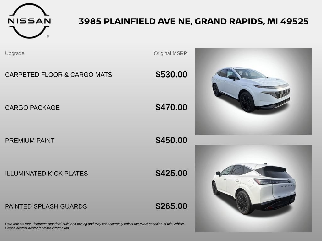 New 2026 Nissan Murano Platinum w/ Cargo Package AWD/4WD image 6