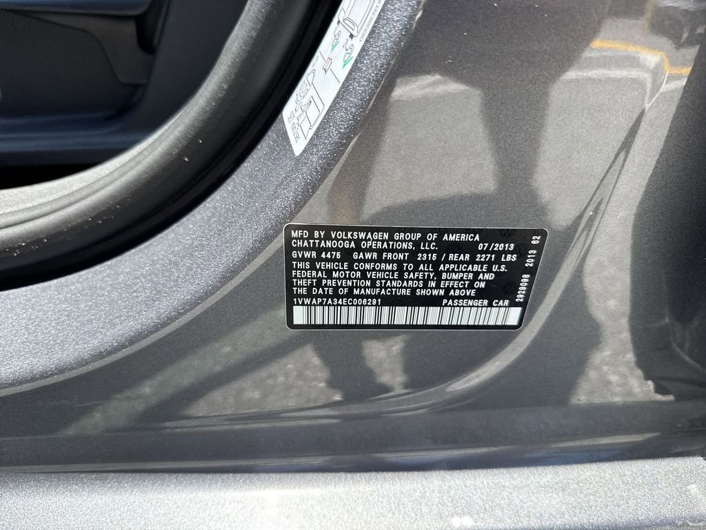 Used 2014 Volkswagen Passat 2.5 S FWD image 59