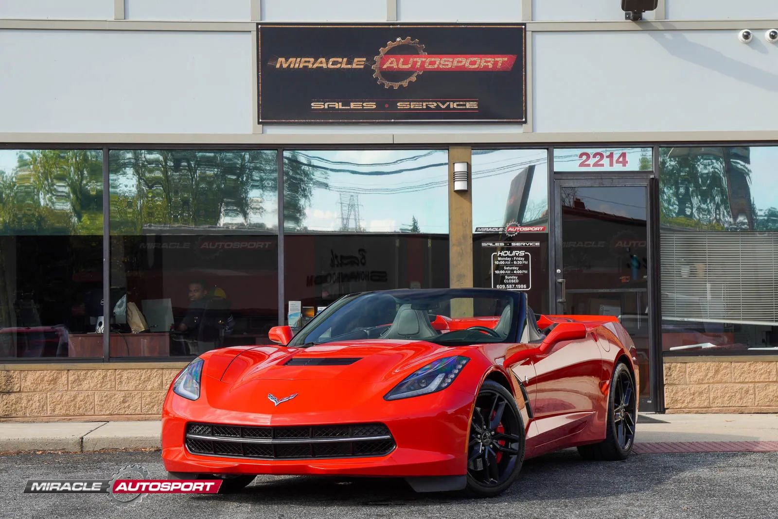 Used 2014 Chevrolet Corvette Stingray Convertible w/ 3LT Preferred Equipment Group image 1