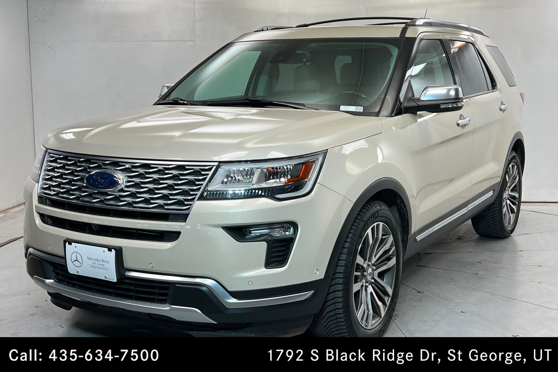 Used 2018 Ford Explorer Platinum