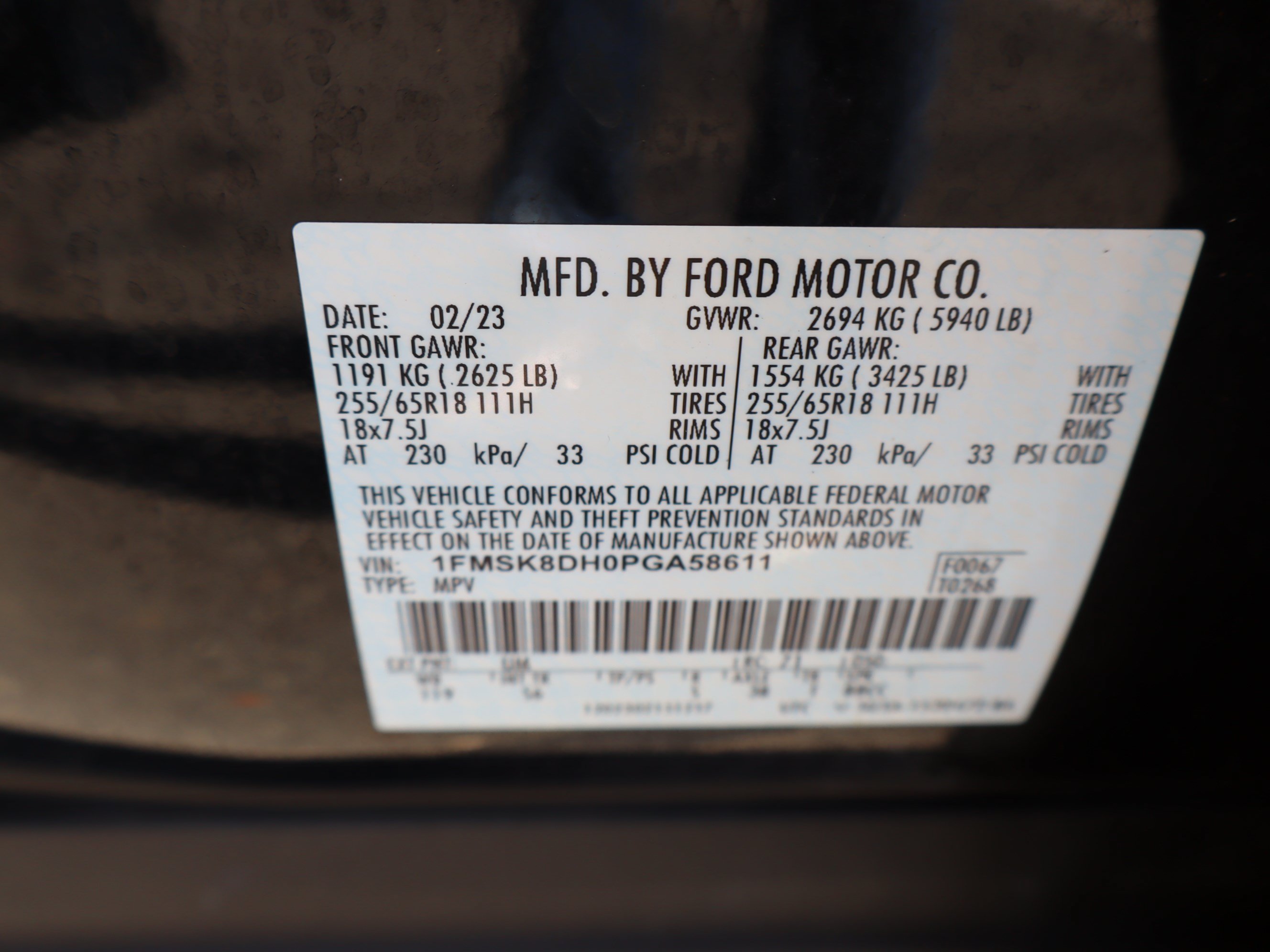 Used 2023 Ford Explorer XLT w/ Equipment Group 202A AWD/4WD image 44