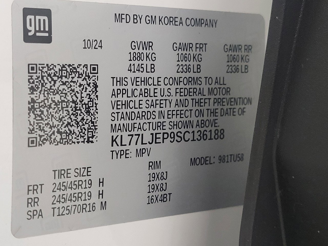 Used 2025 Chevrolet Trax RS w/ Sunroof Package image 27