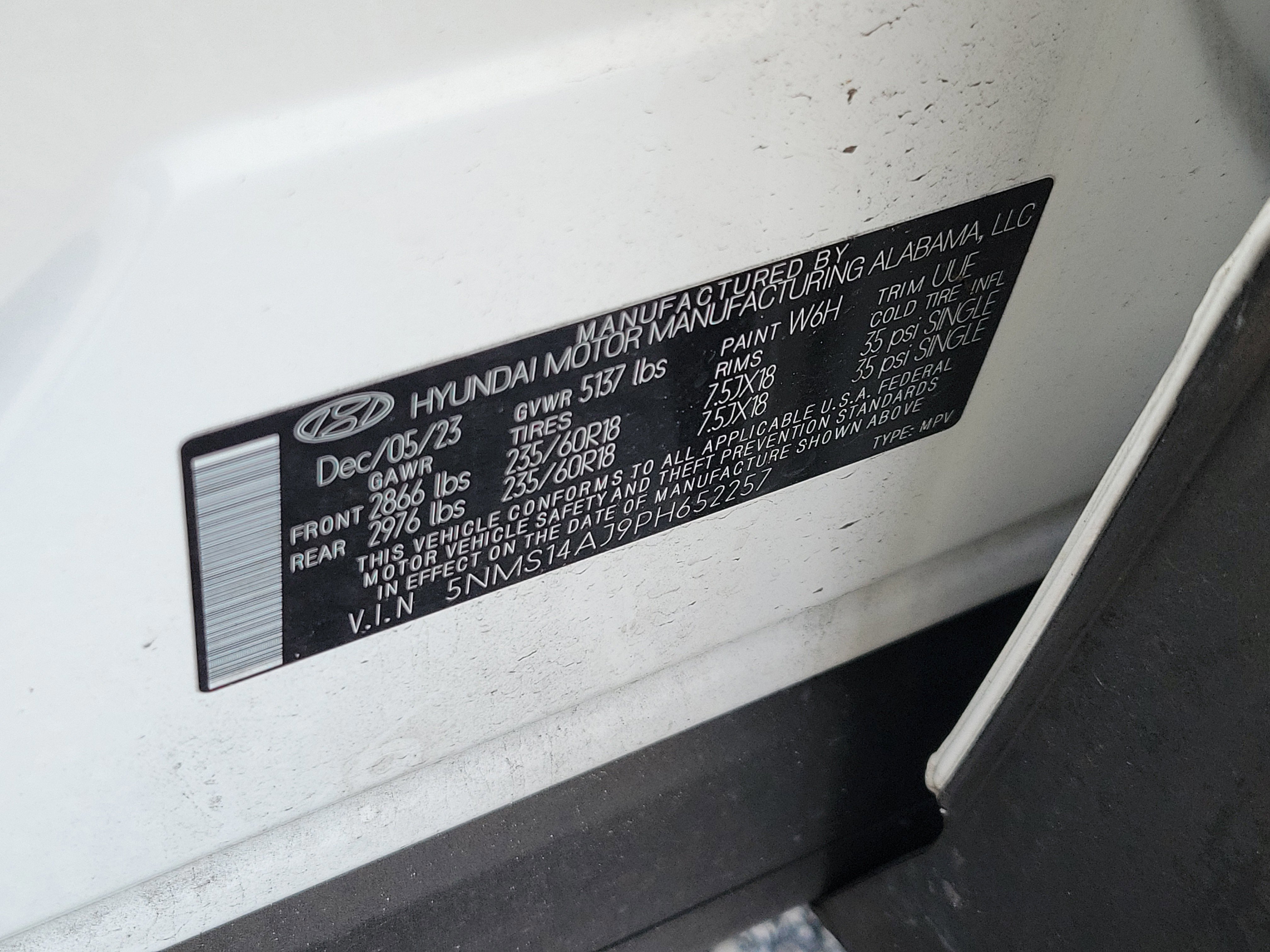 Certified 2023 Hyundai Santa Fe SE image 29