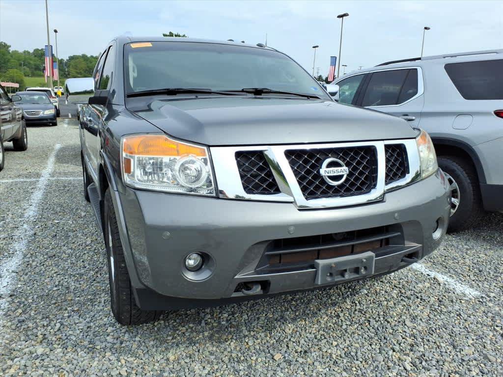 Used 2014 Nissan Armada Platinum w/ 2nd Row Captain Seat Package AWD/4WD image 9